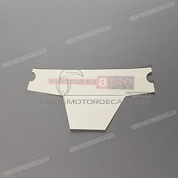 Front cowling decal, left side