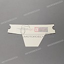 Front cowling decal, left side
