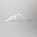 Front cowling decal, right side