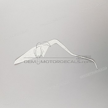 Front cowling decal, right side