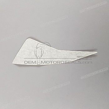 Front cowling decal, left side