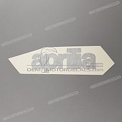 Side cowling decal, left side
