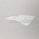 Front cowling decal, left side