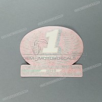 APRILIA Autocollant de couverture de réservoir 899548