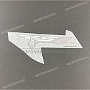 Tail cowl decal, right side