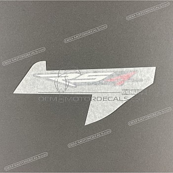 Heckverkleidung Aufkleber, Linke Seite