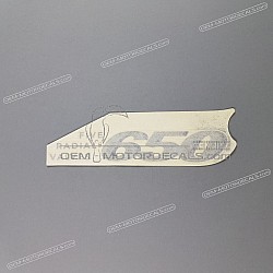 Tail cowl decal, left side