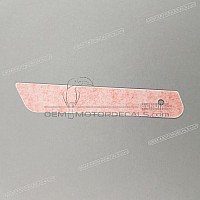 APRILIA Onderkuip sticker, rechterkant AP8166133A3