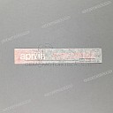 Front fender decal