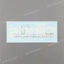 Zijpaneel sticker