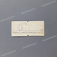 APRILIA Heckverkleidung Aufkleber AP8166656A17