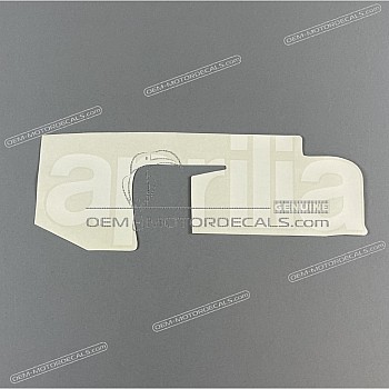 Naklejka na dolną owiewkę, pług, lewa strona