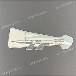 Pegatina colin, lado izquierdo