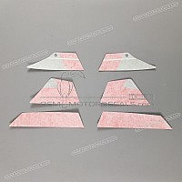 APRILIA Adesivi carena anteriore superiore, set AP8167458-22