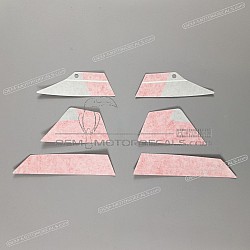 Front cowling decals, set