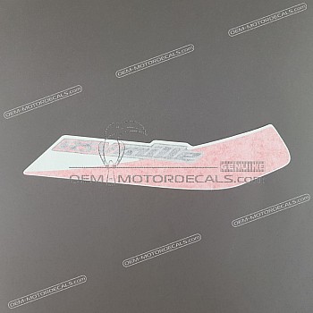 Side cowling decal, right side