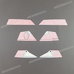 Front cowling decals, set