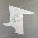 Belly pan decal, right side