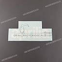 Onderkuip sticker