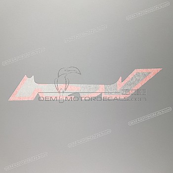 Side cowling decal, right side
