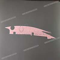 APRILIA Rahmenabdeckungsaufkleber, linke Seite AP8167X40-12