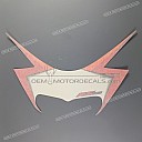 Pegatina para carenado frontal