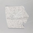 Pegatina para carenado frontal, lado derecho