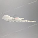 Autocollant de carénage supérieur avant, côté gauche