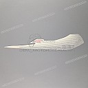 Autocollant de carénage supérieur avant, côté droit