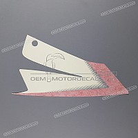 APRILIA Adesivo posteriore coda carena, lato sinistro AP8177433-24