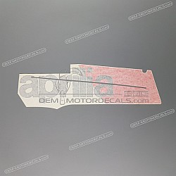 Onderkuip sticker, rechterkant