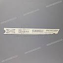 Belly pan decals set, right side