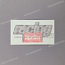 Front fender decal
