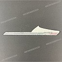 Tail cowl decal, left side