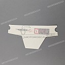 Front cowling decal, left side