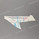 Tail cowl decal, right side
