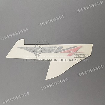 Heckverkleidung Aufkleber, Linke Seite