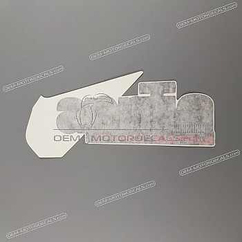 Naklejka na dolną owiewkę, pług, lewa strona