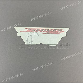 Naklejka na tylną owiewkę / zadupek