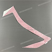 APRILIA Zijpaneel sticker, linkerkant B044798