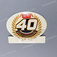 APRILIA Tank cover sticker B044814
