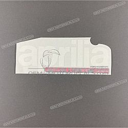 Autocollant bas de carénage, côté gauche