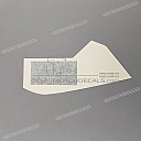 Tank decal, right side