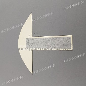 Pegatina para guardabarros delantero