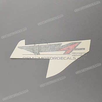 Heckverkleidung Aufkleber, Linke Seite