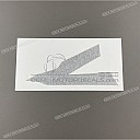 Upper side fairing K 1300 S graphic, left side