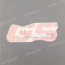 Adesivo lettering GS serbatoio, lato sinistro