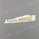 40 Years GS voorspatbord monogram sticker, linkerkant