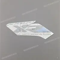 BMW Dekoraufkleber für linke Seitenverkleidung 51145A82937