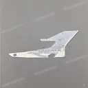Zijpaneel sticker, rechterkant